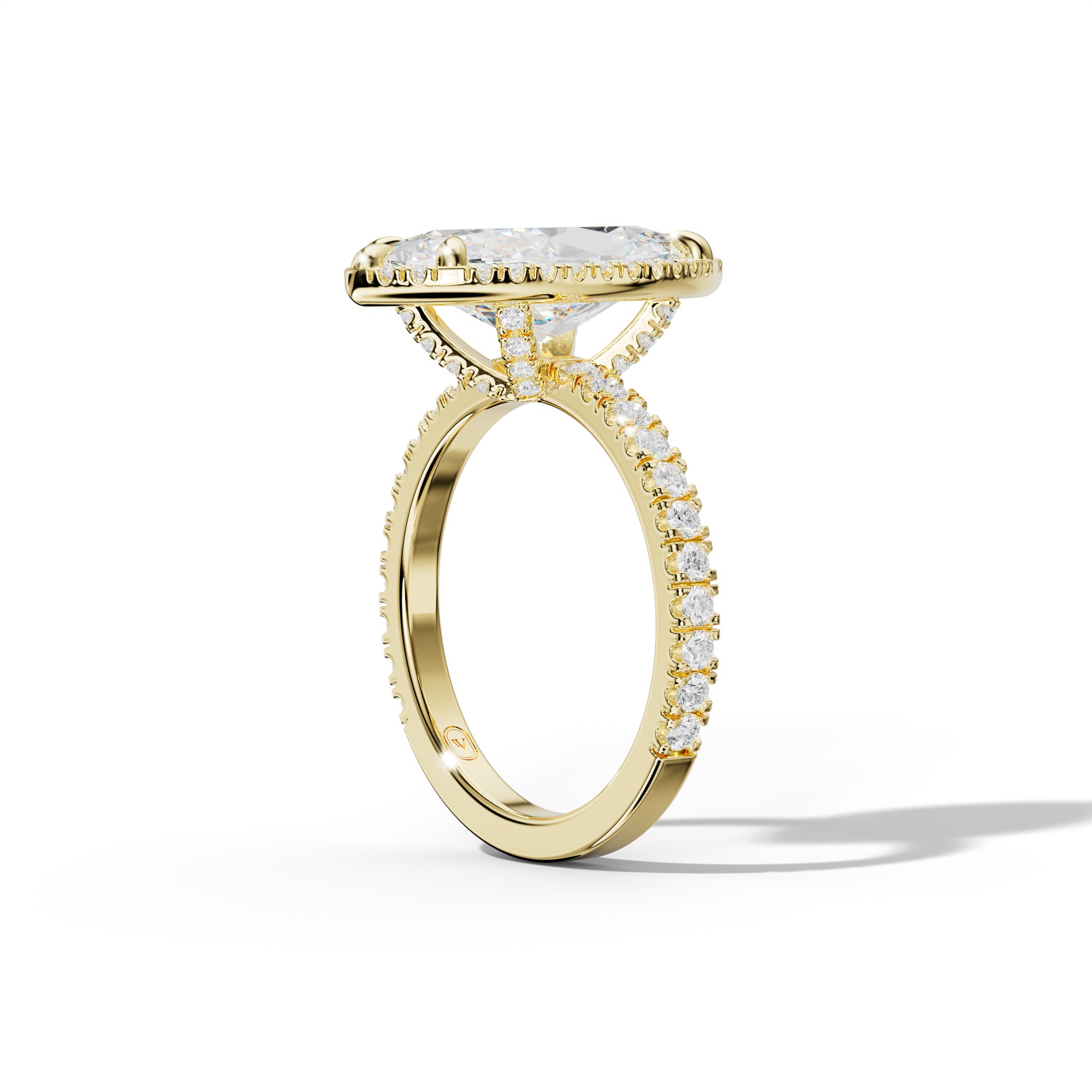 Violet Marquise Cut Engagement Ring